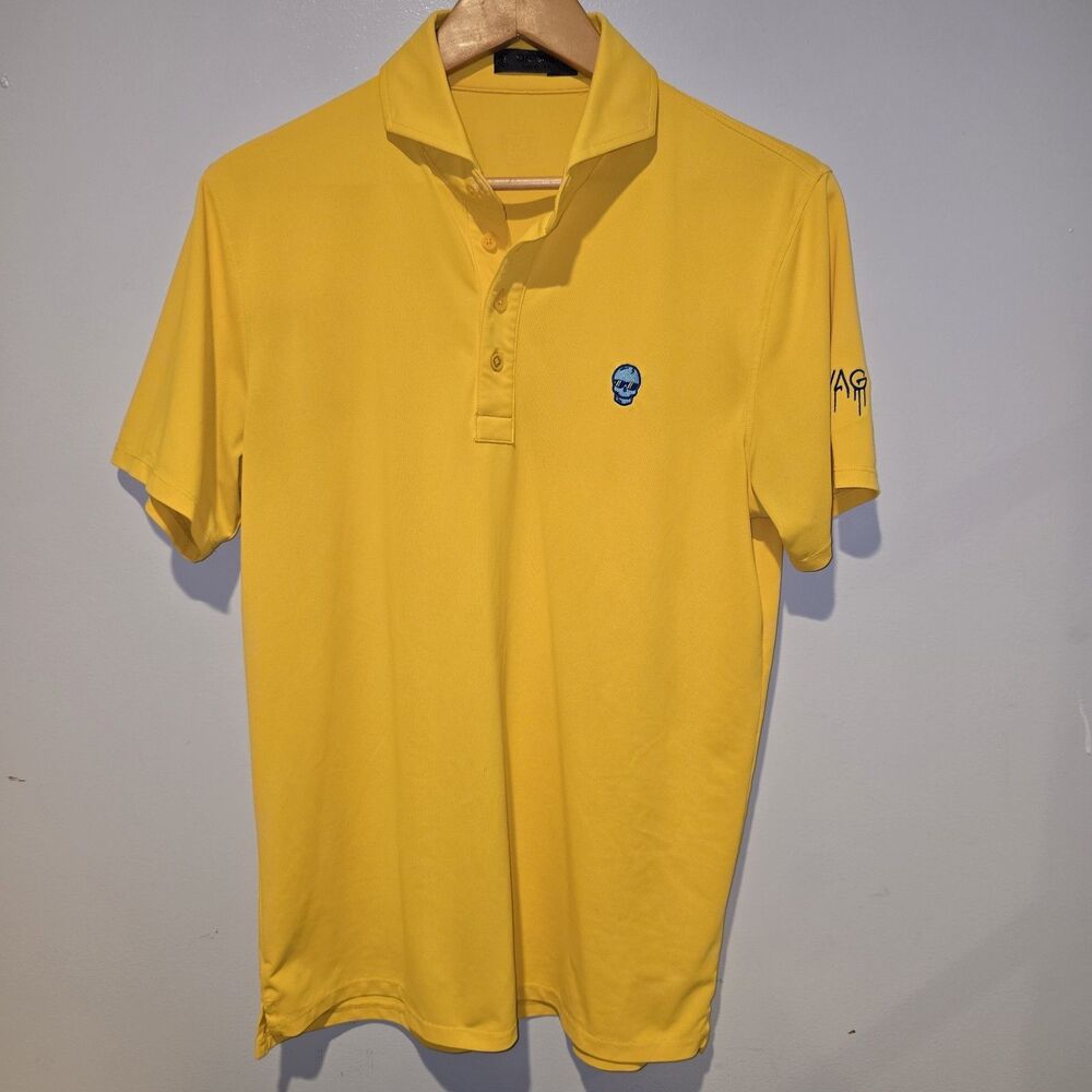 G/Fore Swag Golf Polo Skull Men Size Medium